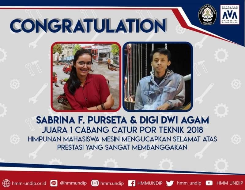 Mechanical Engineering Students Dominate POR FT 2018