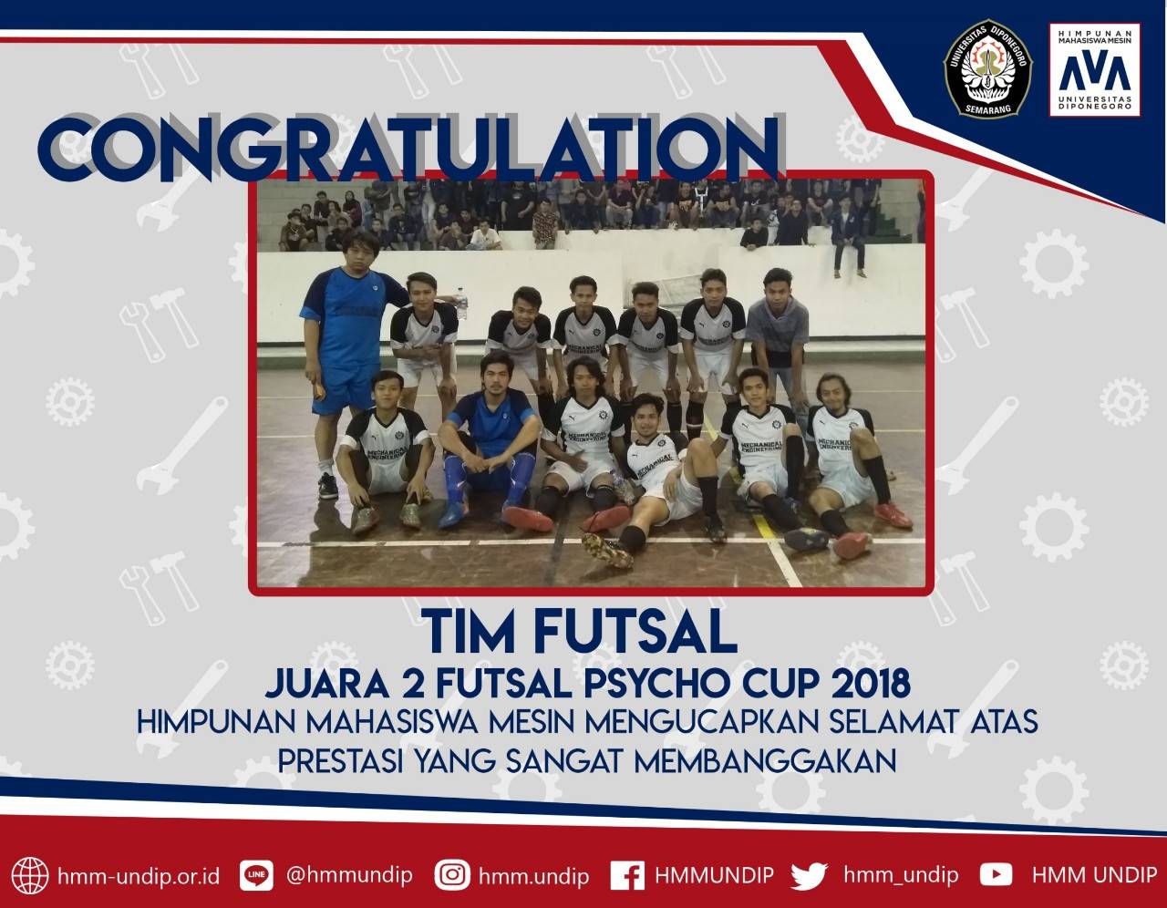 HMM Futsal-Badminton-Volly Team Won 2nd Place in 2018 Pychco Cup and 2018 Cancas