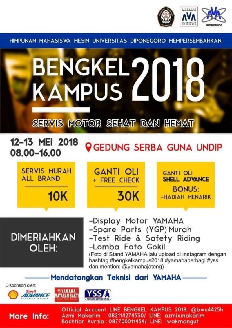 Campus Workshop 2018 Undip Mechanical Engineering Students